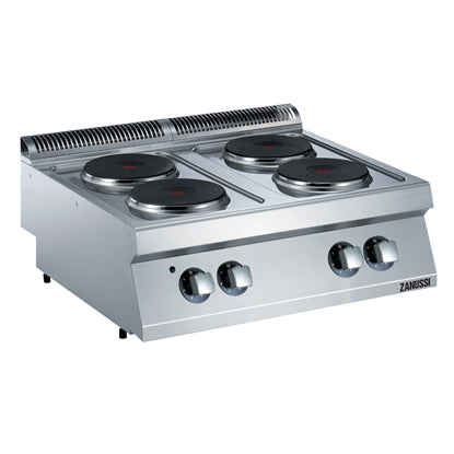 Modular Cooking Range Line EVO700 4-Hot Plates Electric Boiling Top Range 372015