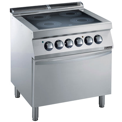 Modular Cooking Range Line EVO700 4-Zone Electric Infrared Cooking Top Range on Electric Oven 372026