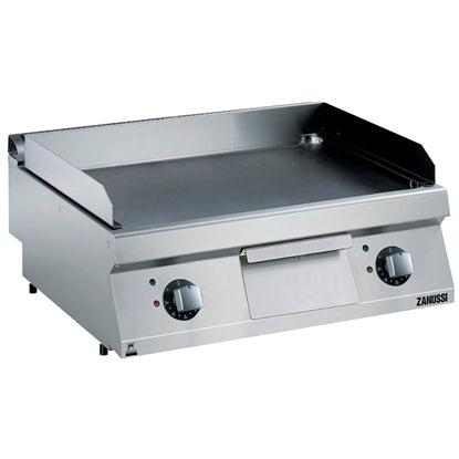 Modular Cooking Range Line EVO700 800mm Electric Fry Top, Smooth Brushed Chrome Plate 372340