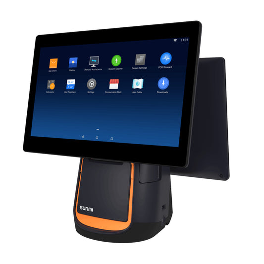 Sunmi T2 Dual Screen Point of Sale System (15.6"+10.1")